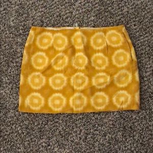 J Crew Tie-die Skirt